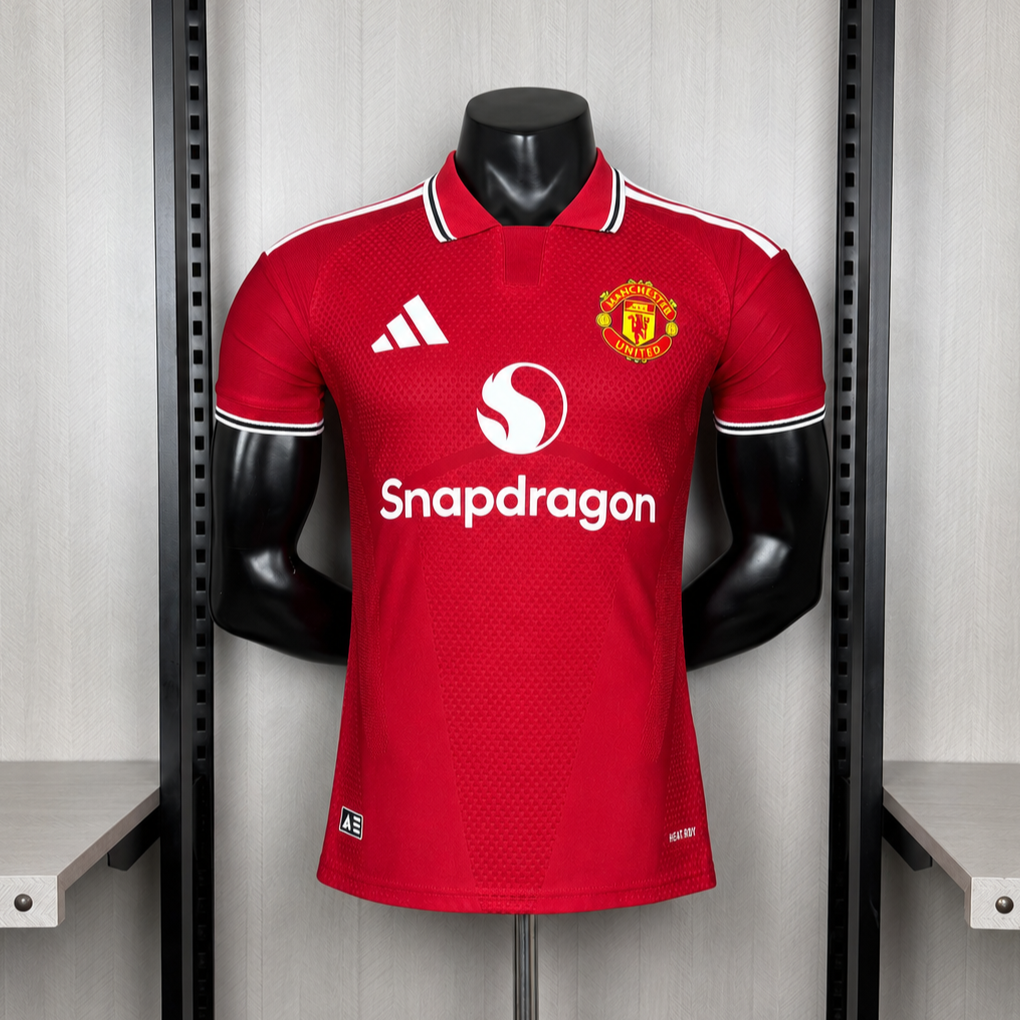 Manchester United Jersey Home 26 27 Season PLAYER VERSION