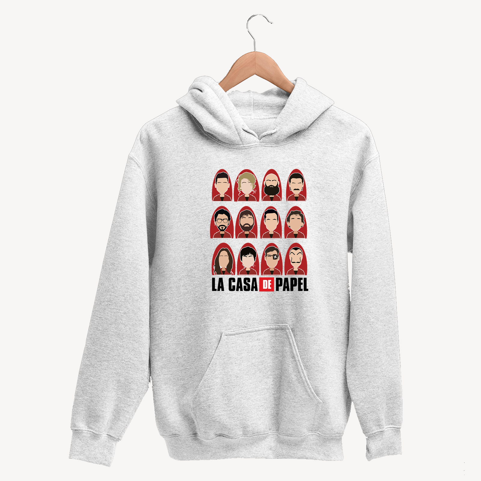 Money Heist Characters - Unisex Hoodie [CLEARANCE SALE]