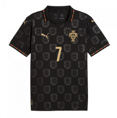 Portugal Black RONALDO 7 Special Edition Jersey 25 26 Season