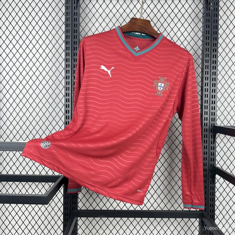 Portugal Home Jersey World Cup 2026 FULL SLEEVE