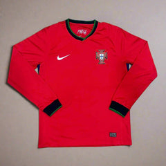 Portugal National Team Jersey Home FULL SLEEVE EURO 2024