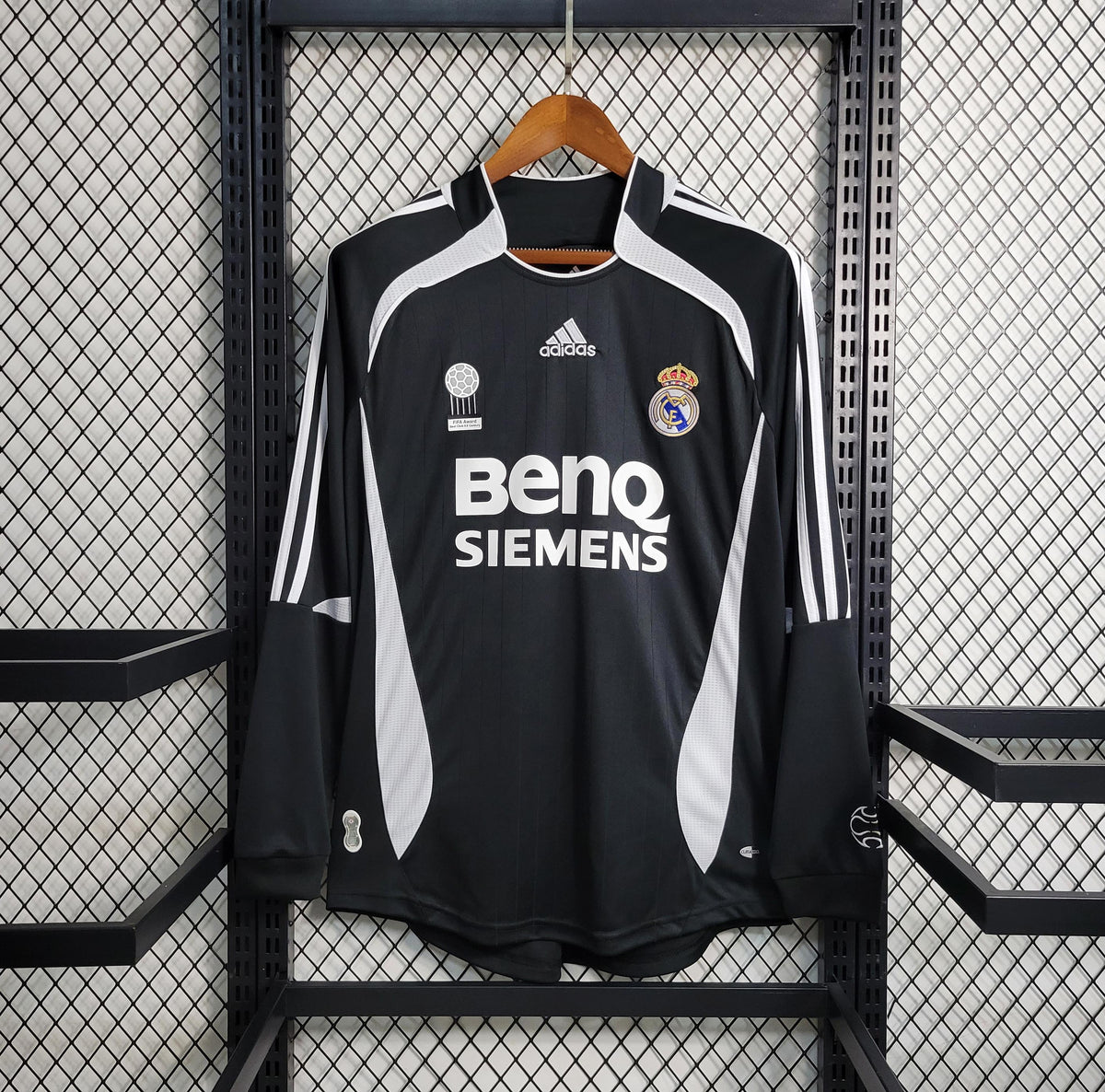RL Madrid 2006-07 Away Retro Jersey FULL SLEEVE