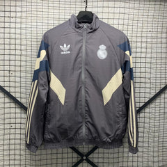 RL Madrid Grey Windbreaker 24 25 Season