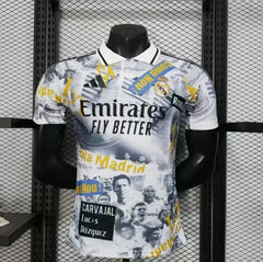  Real Madrid Polo Jersey 25 26 Season PLAYER VERSION 