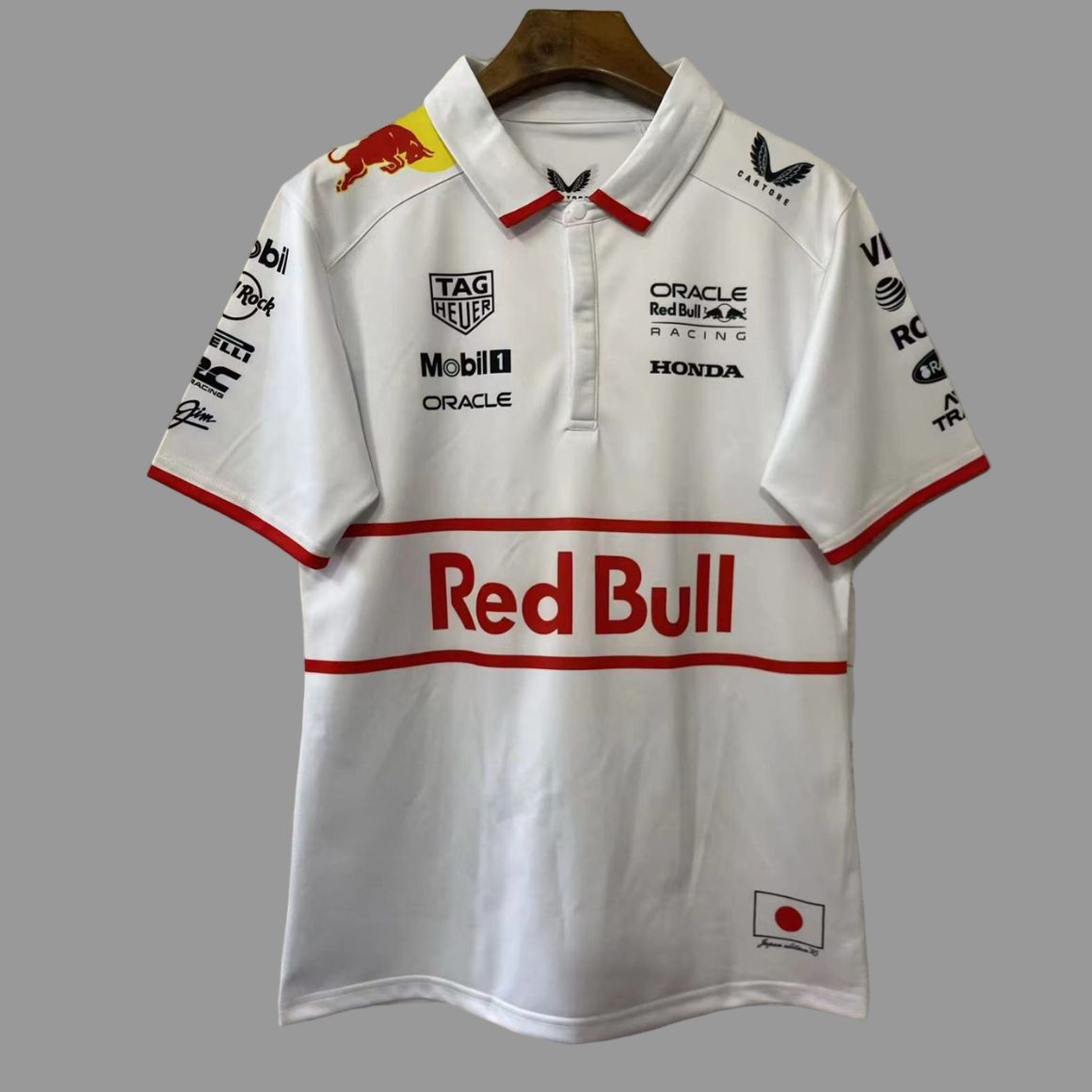 Red Bull Racing F1 Team White Polo Shirt 