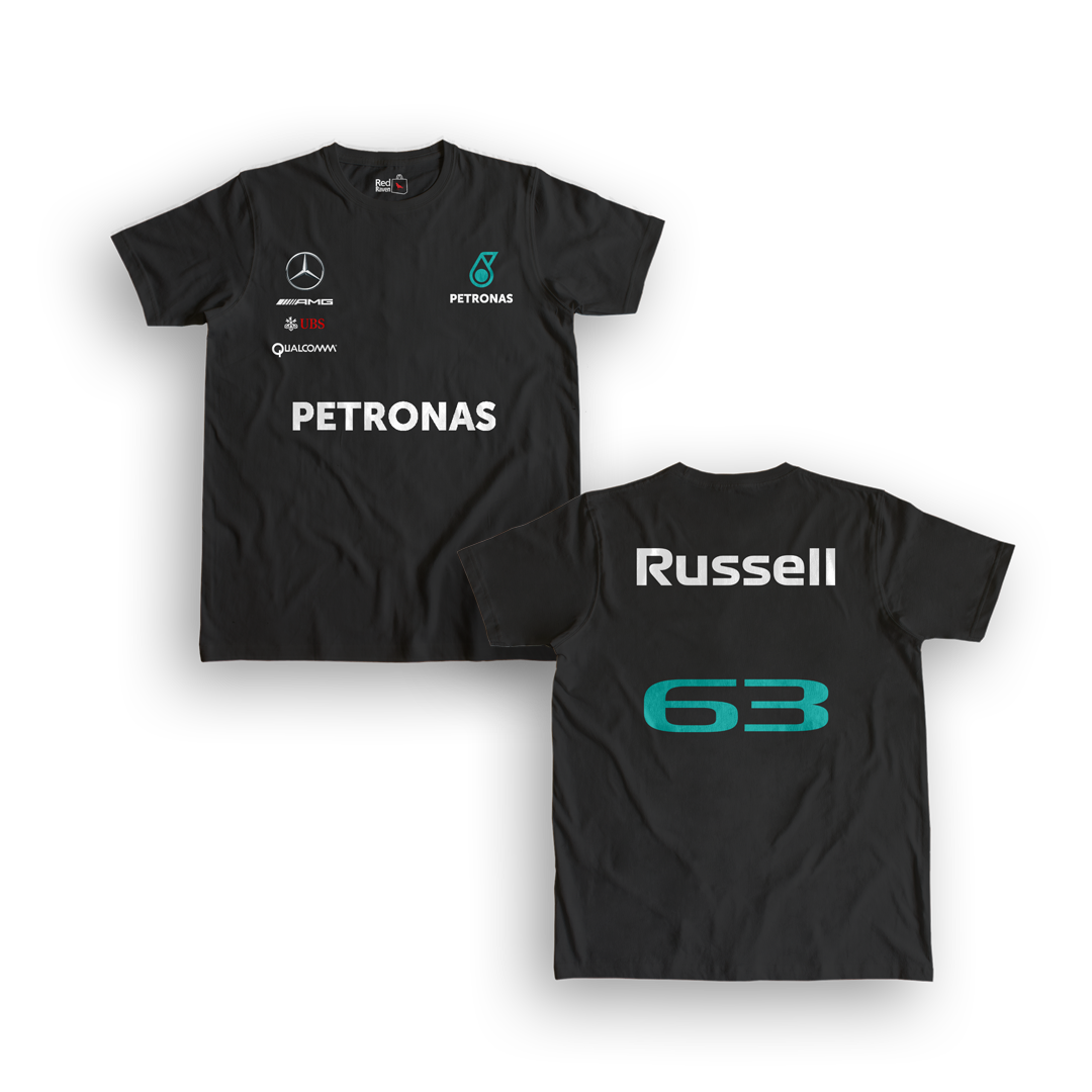 Mercedes AMG Petronas F1 Black - Unisex T-Shirt