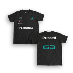 Mercedes AMG Petronas F1 Black - Unisex T-Shirt