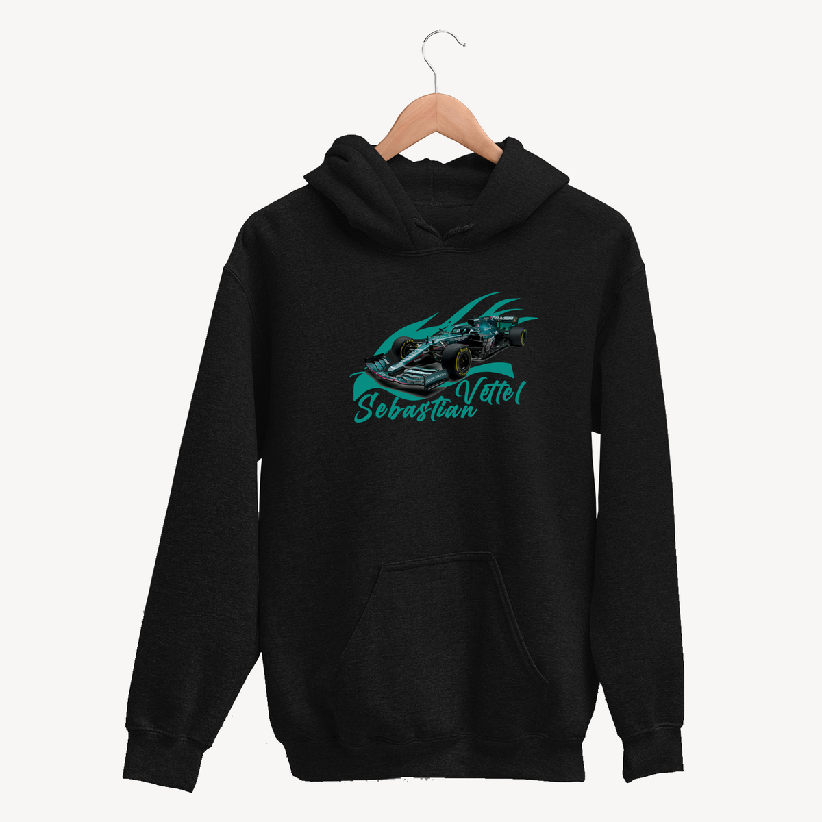 Sebastian Vettel Aston Martin Unisex Hoodie [CLEARANCE SALE]