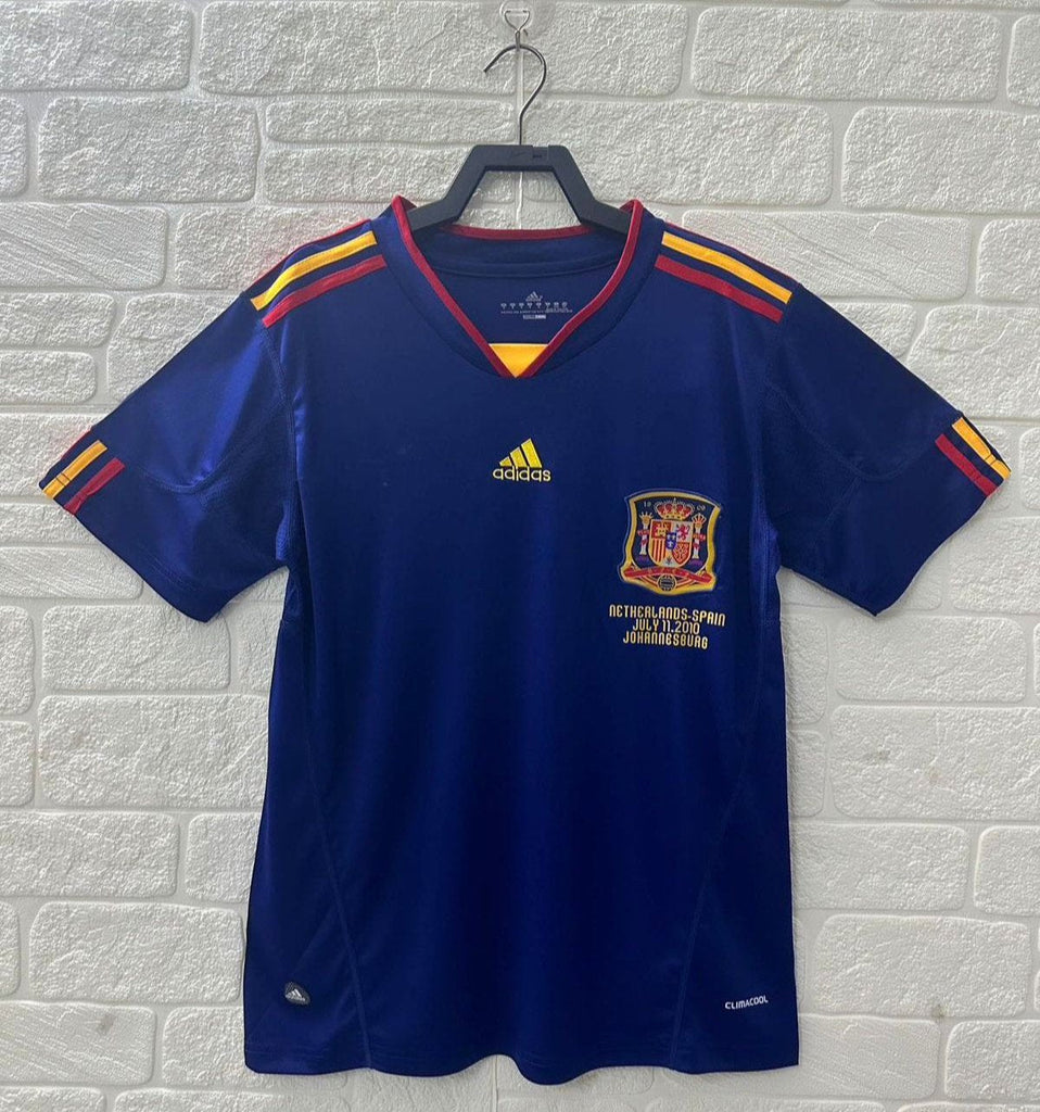 Spain 2010 Away World Cup Retro Jersey – Red Raven Store