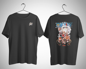 One Piece Luffy Gear 5 v1 Unisex T-Shirt [Front & Back]