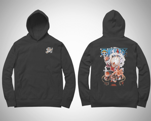 One Piece Luffy Gear 5 Ver 1 - Unisex Hoodie [Front & Back]
