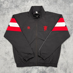 Manchester United Black Windbreaker 25 26 Season