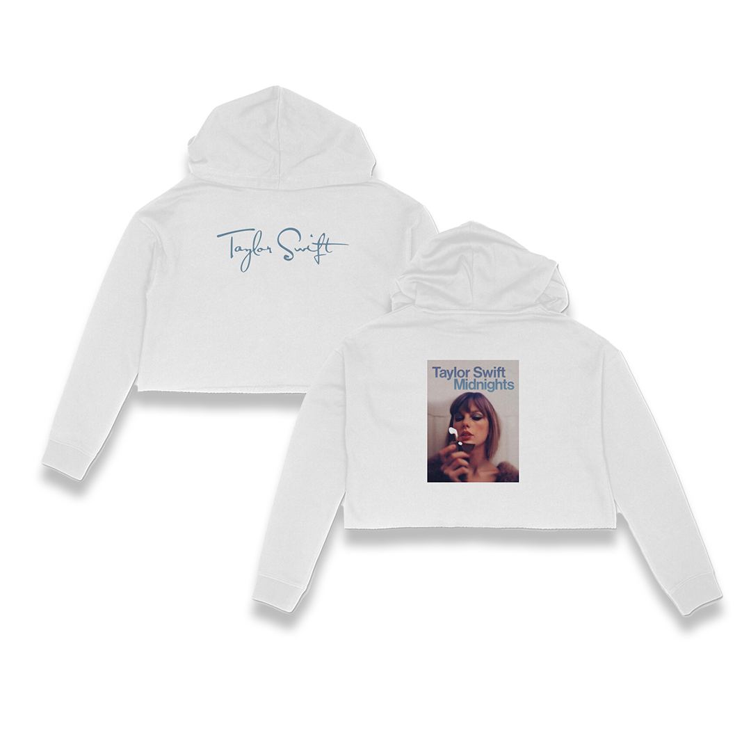 Taylor Swift : Midnights Crop Hoodie[CLEARANCE SALE]