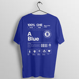 Chelsea A Blue Fan Streetwear Unisex Tee [Back]