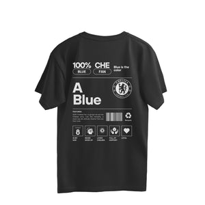 Chelsea A Blue Fan Oversized Tee [Back]