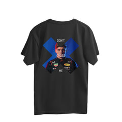 Max Verstappen Don't Cross Me Streetwear Oversized Tee [Back]