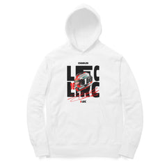 Charles Leclerc Helmet Graphic Unisex Hoodie