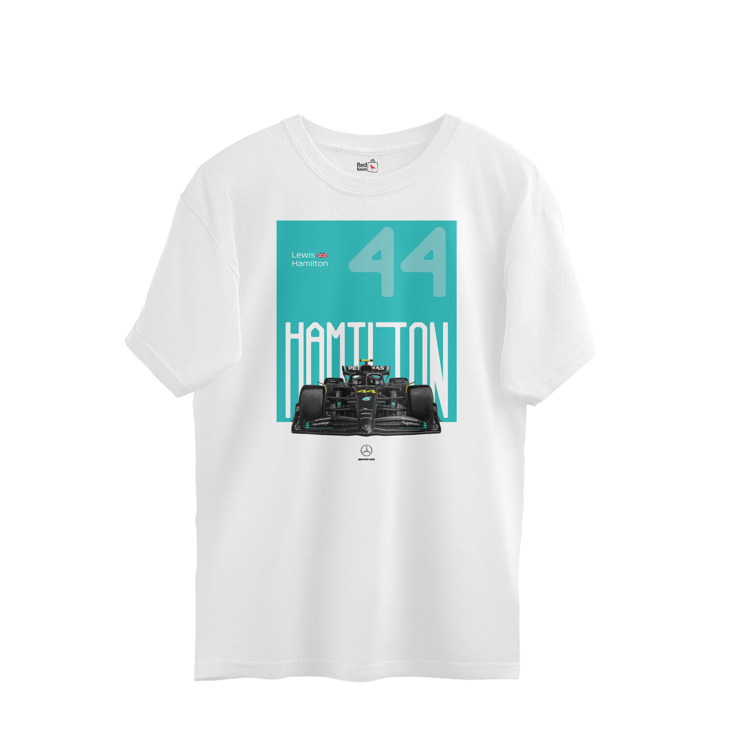 Lewis Hamilton 2023 Car Oversized Tee