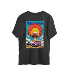 Barbenheimer Retro Art Oversized Tee [CLEARANCE SALE]