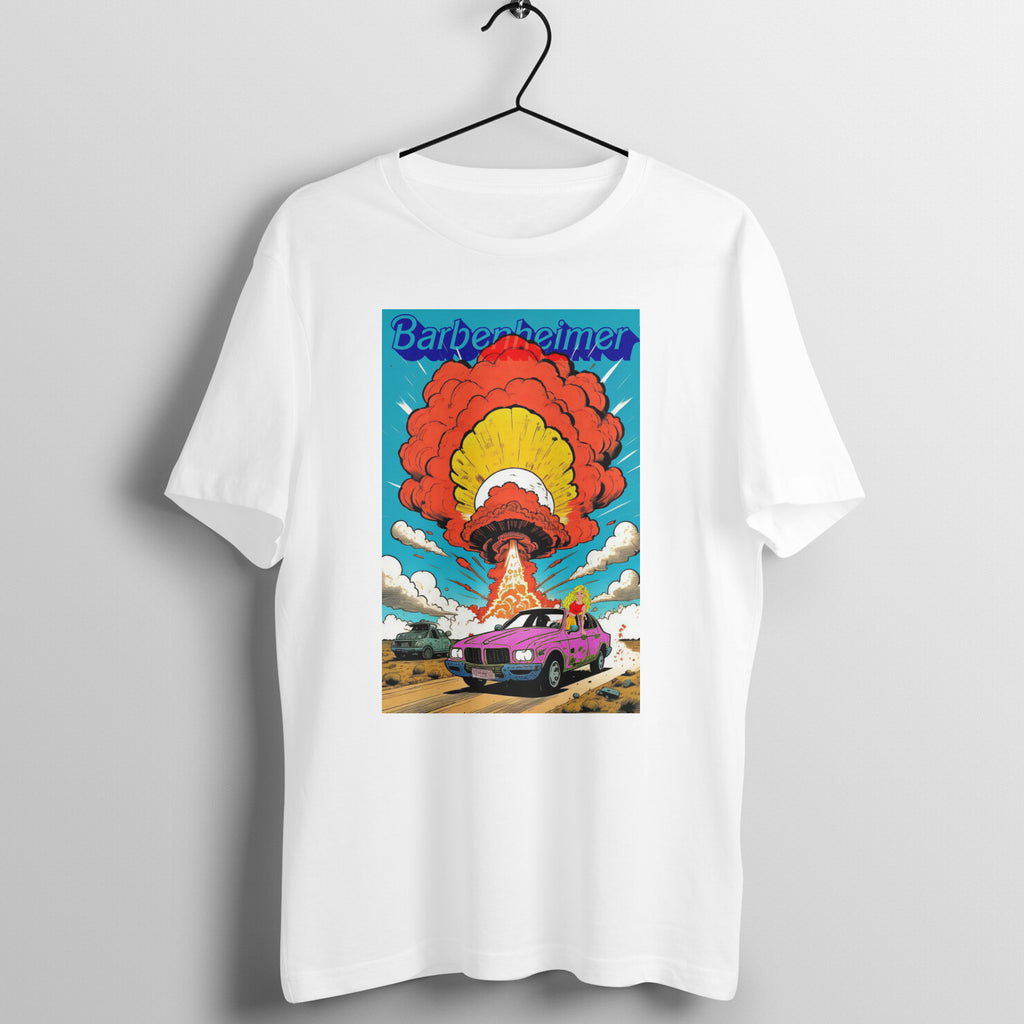 Barbenheimer Retro Art - Unisex T-Shirt