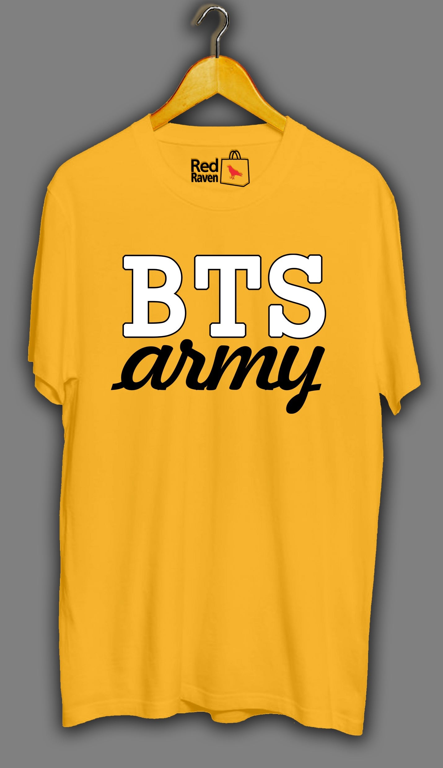 BTS Army Unisex Yellow T Shirt