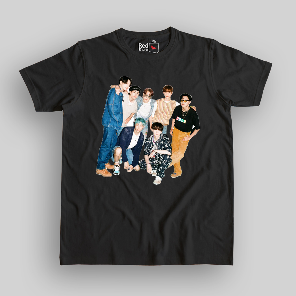 BTS Fam Unisex Black T Shirt