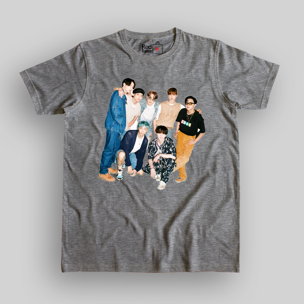 BTS Fam Unisex Grey T Shirt