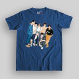 BTS Fam Unisex Royal Blue T Shirt