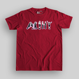 BTS Army Graphic Unisex Red T-Shirt