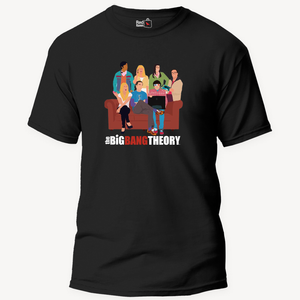 The Big Bang Theory Graphic - Unisex Black T-Shirt