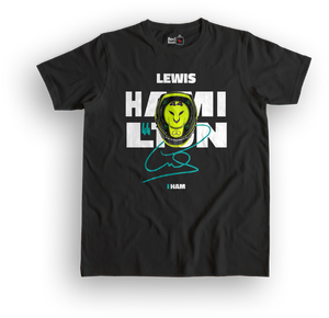 Lewis Hamilton Helmet Graphic - Unisex T-Shirt