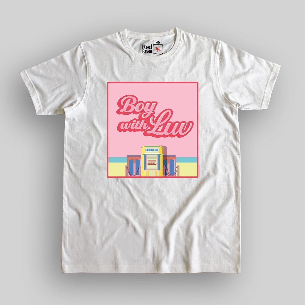 Boy With Luv Unisex White T-Shirt