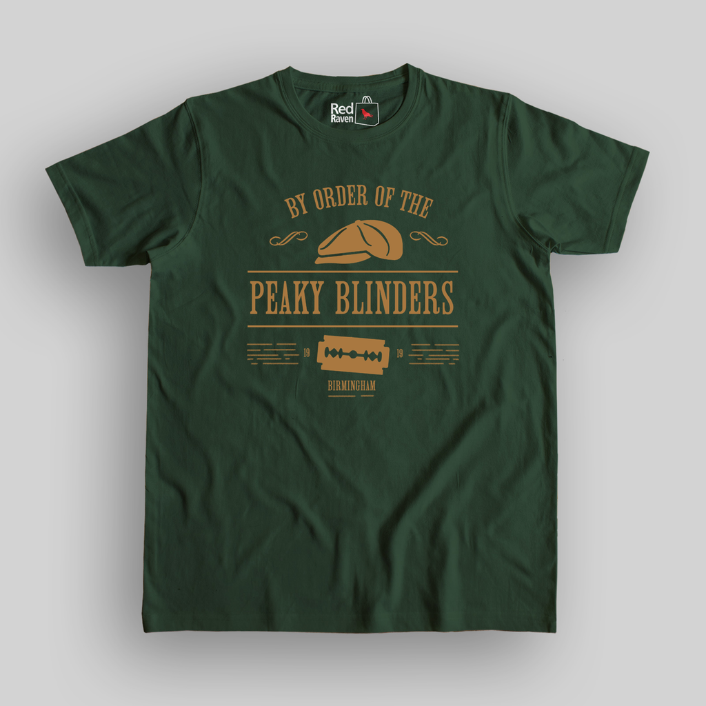 By Order Of The Peaky Blinders Unisex Olive Green T-Shirt