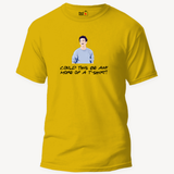 Chandler Bing 'Could This Be Any More Of A T-shirt' - Unisex Yellow T-Shirt