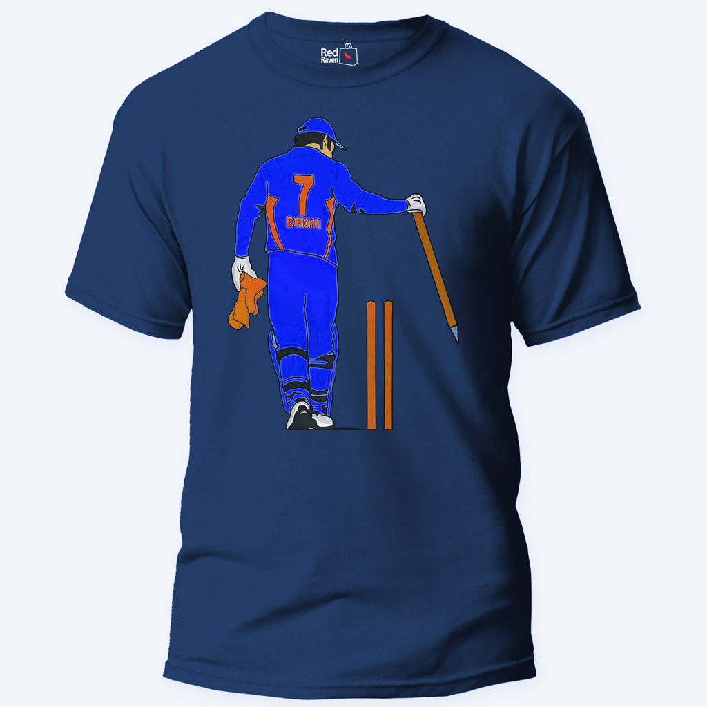 Dhoni Tribute Cricket - Unisex T-Shirt