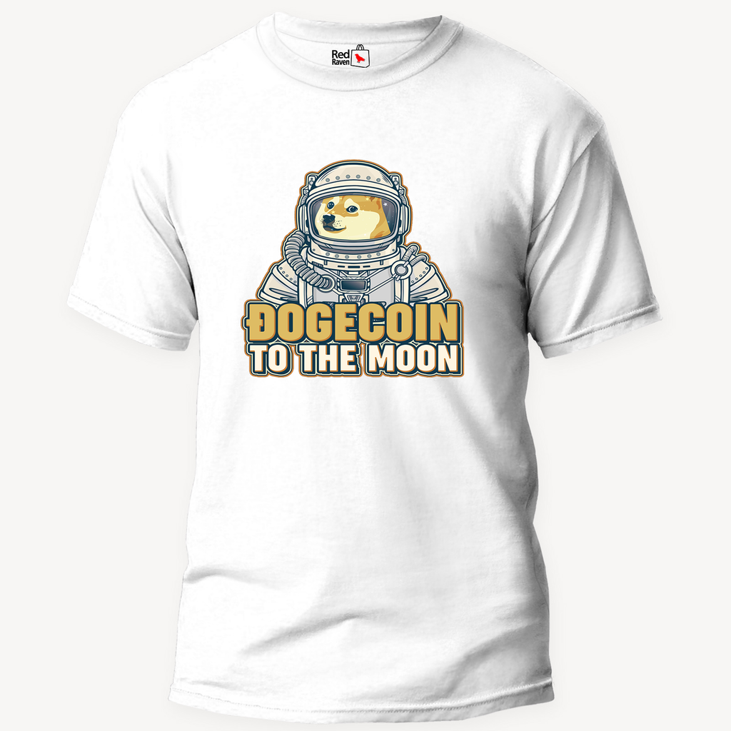 Doge Coin to the Moon - Unisex T-Shirt