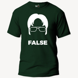 Dwight Schrute False Office Unisex Olive Green T-Shirt