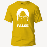 Dwight Schrute False Office Unisex Yellow T-Shirt