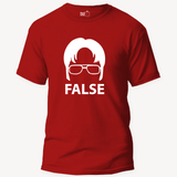 Dwight Schrute False Office Unisex red T-Shirt