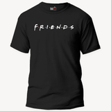 F.R.I.E.N.D.S - Unisex Black T-Shirt