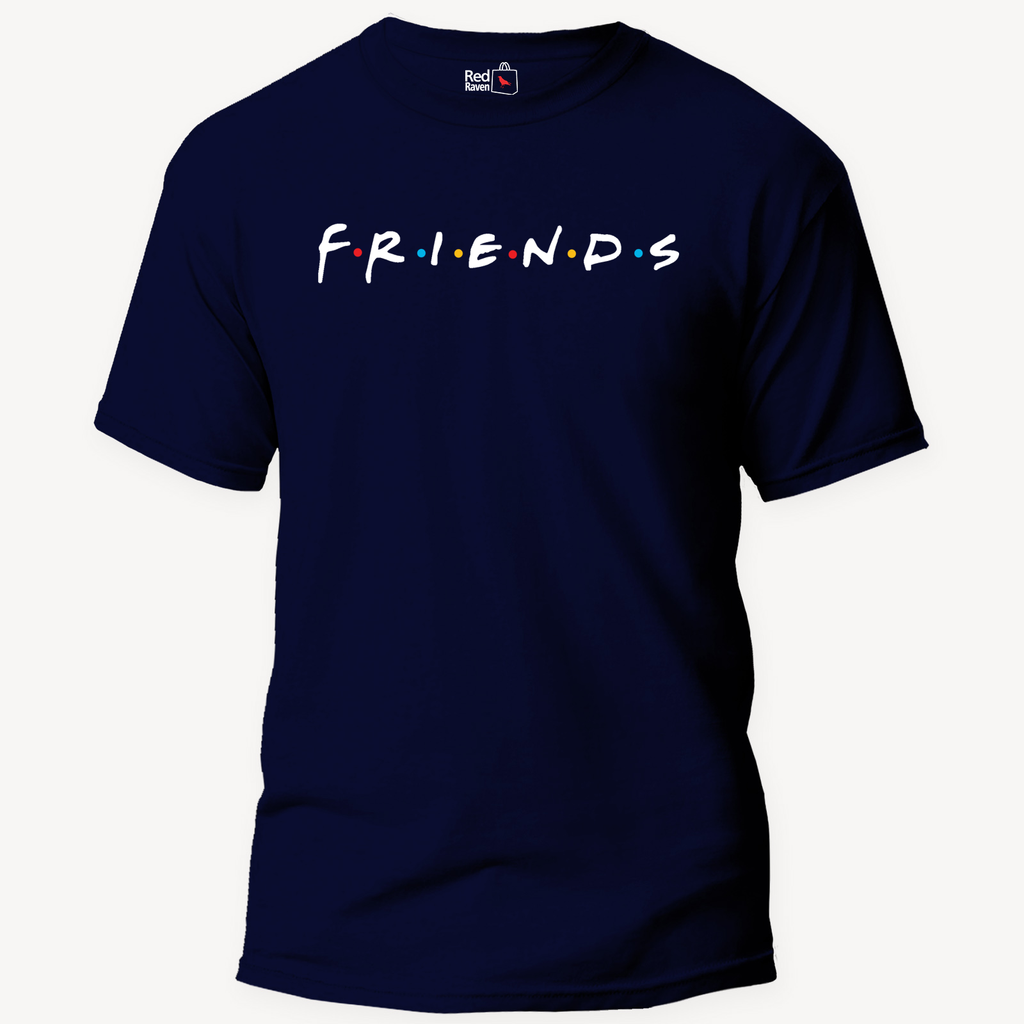 F.R.I.E.N.D.S - Unisex Navy Blue T-Shirt