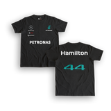 Mercedes AMG Petronas F1 Black - Unisex T-Shirt