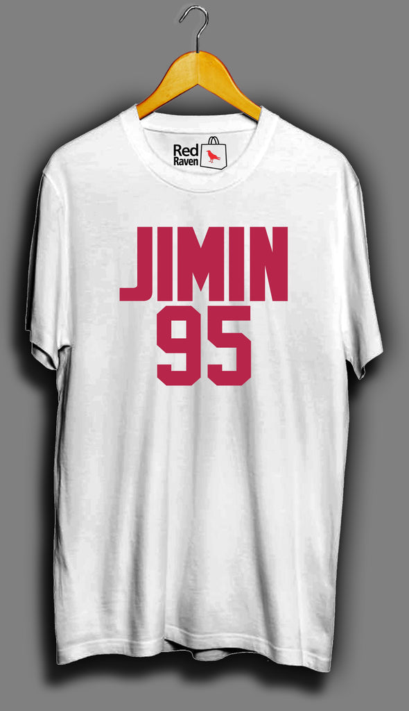 BTS Jimin 95 Unisex White T Shirt