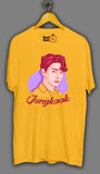 BTS Jungkook Unisex Yellow T Shirt
