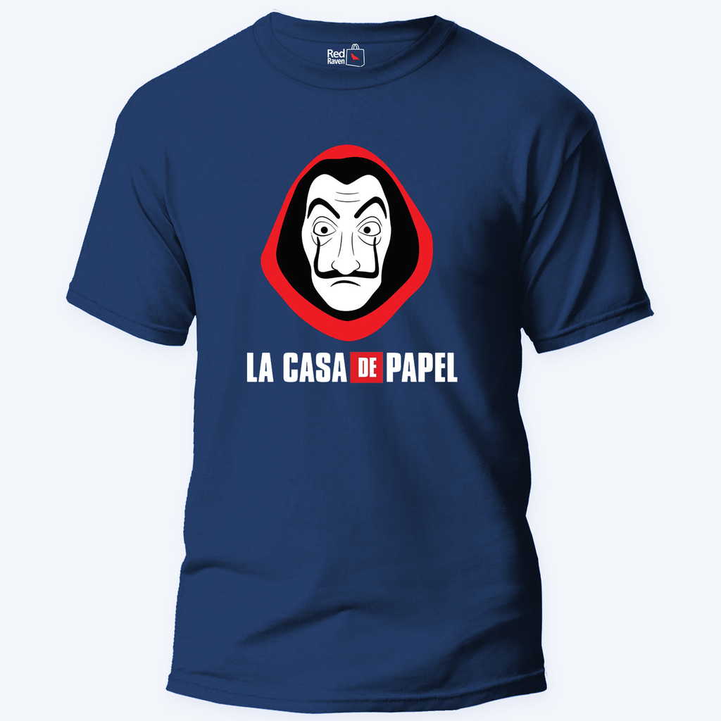 La Casa De Papel - Money Heist - Unisex Royal Blue  T-Shirt