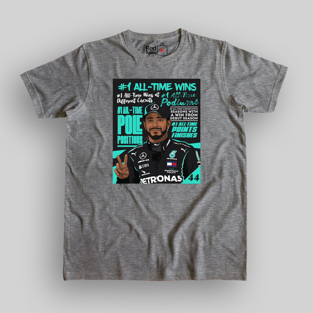 Lewis Hamilton All Time Great Unisex T-shirt