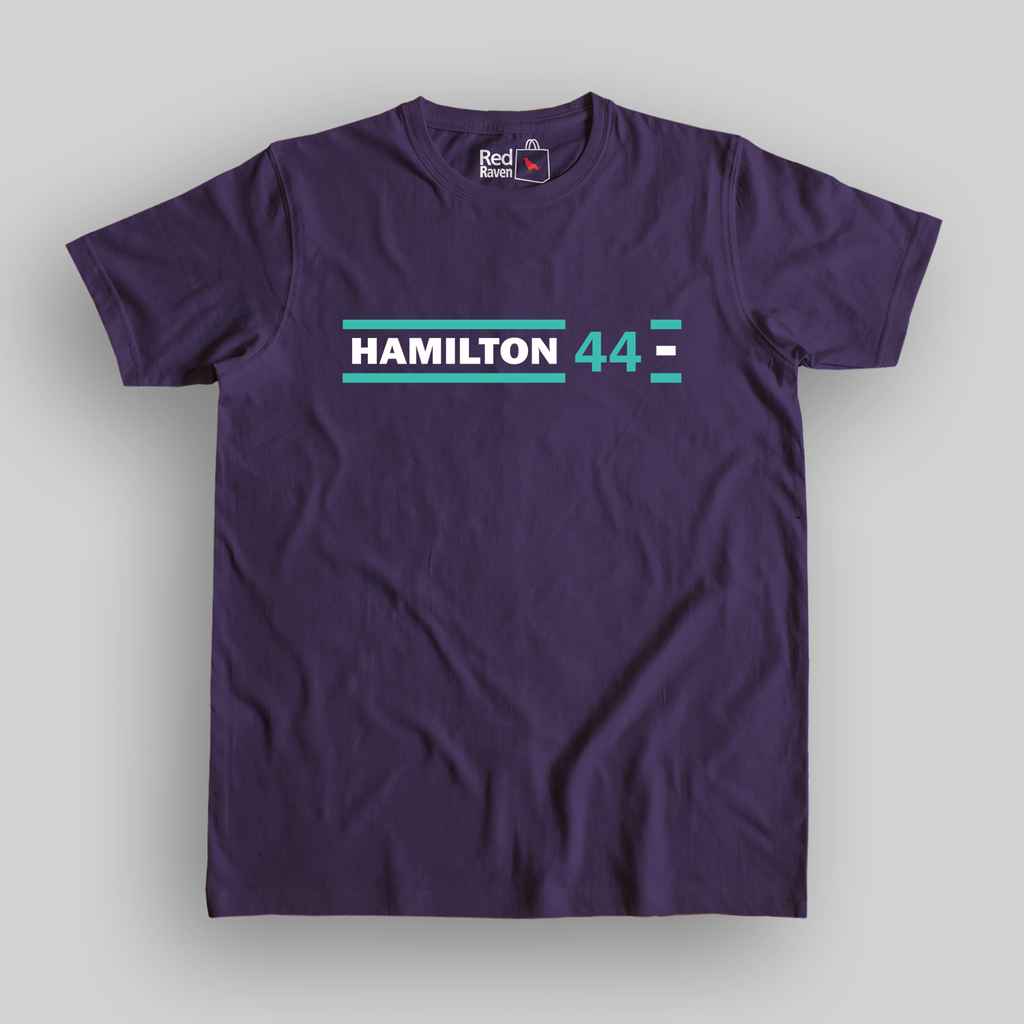 Lewis Hamilton Classic Unisex Purple T-shirt