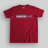 Lewis Hamilton Classic Unisex Red T-shirt