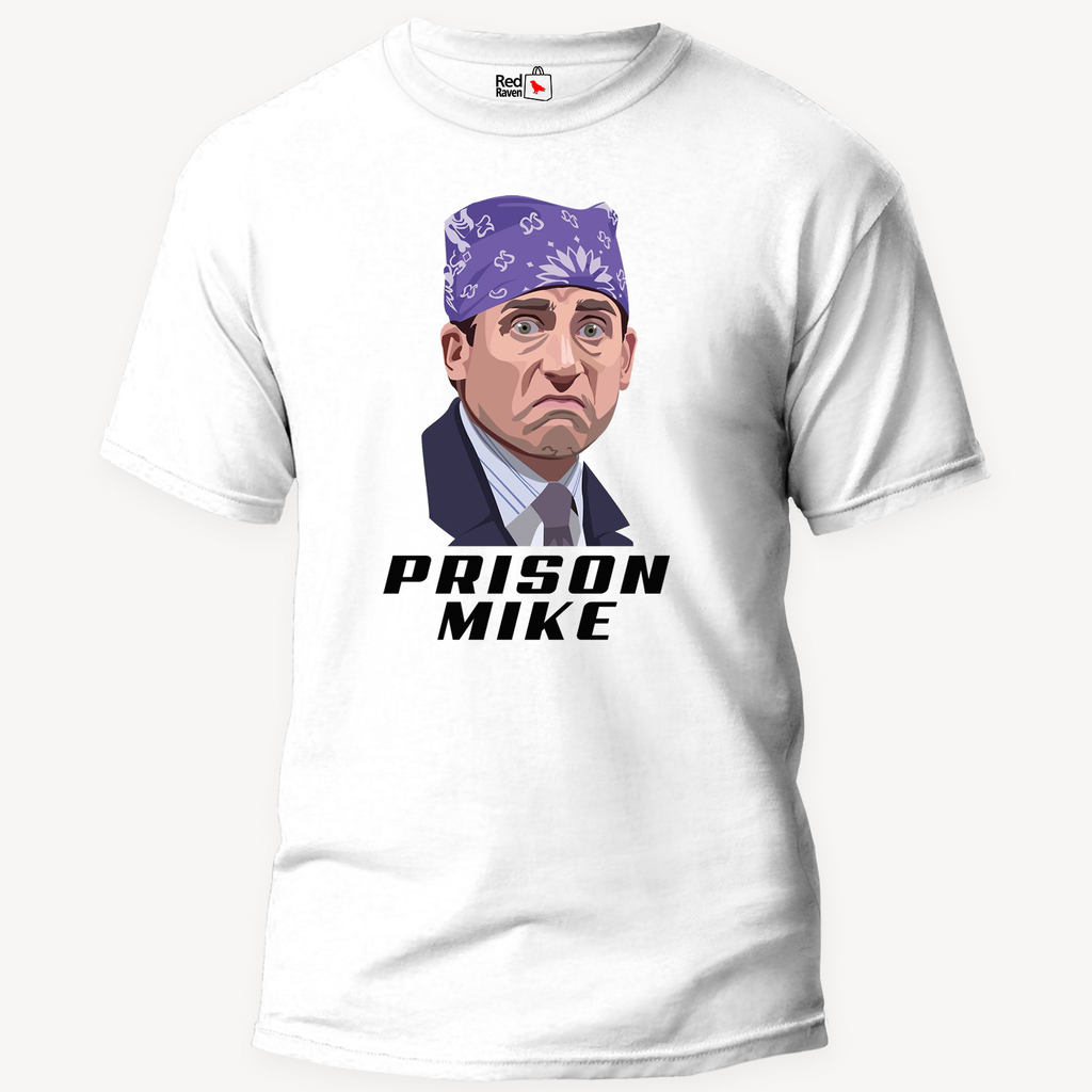The Office Prison Mike White - Unisex White  T-Shirt