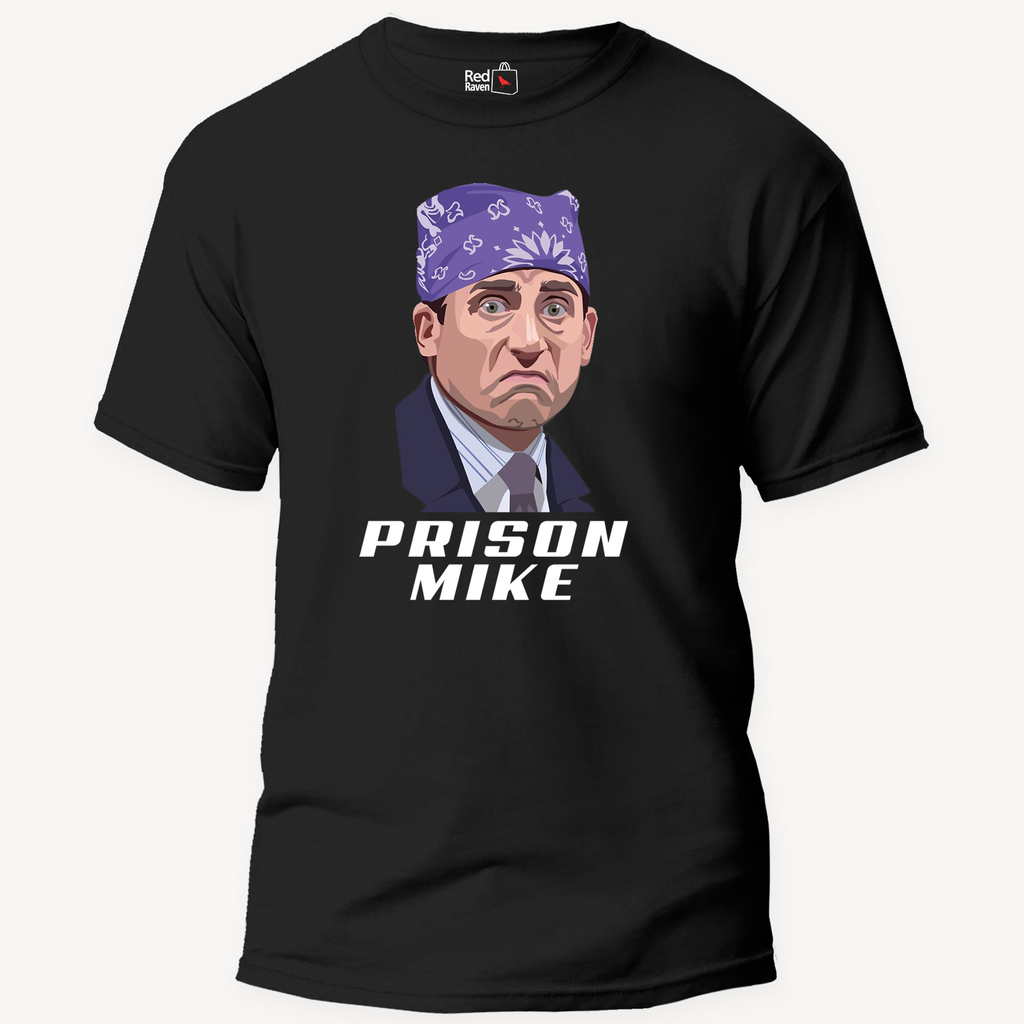 The Office Prison Mike White - Unisex Black T-Shirt